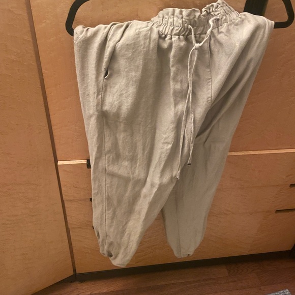 Zara Paperbag Jogger Pants - Picture 2 of 2